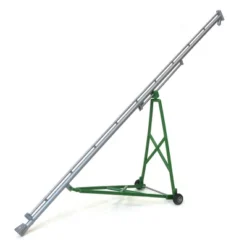 Standi Toys 1/64 Silver And Green Plastic Grain Auger (80 Ft To Scale) ST124 ST50503SG