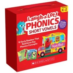 Scholastic Laugh-A-Lot Phonics: Short Vowels (Parent Pack)