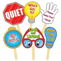 Scholastic Teacher Resources Manage Your Class Signs, Pack Of 6
