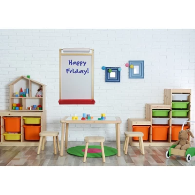 Flipside Products Magnetic Dry Erase Wall Easel With Paper Roll 4 Flipside Products Magnetic Dry Erase Wall Easel With Paper Roll - Image 2