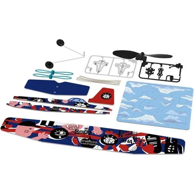 Playsteam Rubber Band Airplane Science - Low Wing 4 Playsteam Rubber Band Airplane Science - Low Wing - Image 2