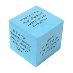 Teacher Created Resources Foam Reading Comprehension Cubes, Pack Of 6