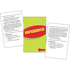 Edupress Inference Practice Cards, Levels 2.0-3.5