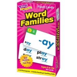 TREND Word Families Skill Drill Flash Cards -Toy Store GUEST 2ead9ad2 be9e 4f0a 82f2 17639d1fefaf