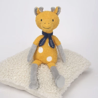 Lambs & Ivy Signature Yellow Giraffe Plush Stuffed Animal Toy - Shadow 6 Lambs & Ivy Signature Yellow Giraffe Plush Stuffed Animal Toy - Shadow - Image 4