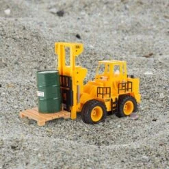 Toy Time Kids' 1:24 Scale Remote Control Forklift - Yellow/Black