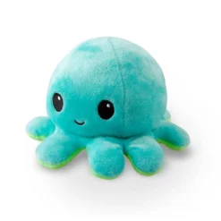 TeeTurtle Reversible Green And Aqua Octopus Plushie -Toy Store GUEST 30fb9c51 4327 41bd ad61 73fc2d893dde