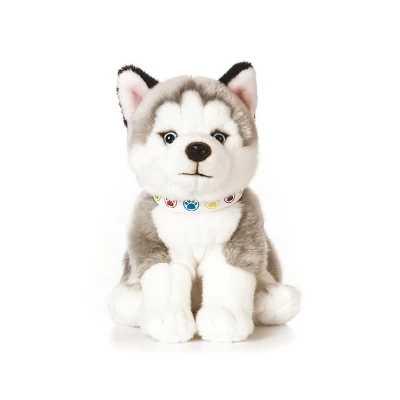 Living Nature Giant Husky Puppy Plush Toy 3 Living Nature Giant Husky Puppy Plush Toy