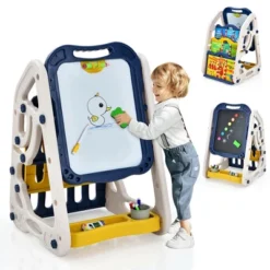 Costway 3-in-1 Kids Art Easel Double-Sided Tabletop Easel W/Art Accessories 20 Costway 3-in-1 Kids Art Easel Double-Sided Tabletop Easel W/Art Accessories -Toy Store GUEST 31fa2f4d c9d6 485b aced 773dfd31f981