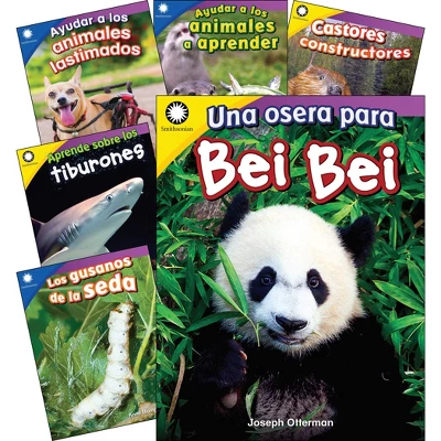 Teacher Created Materials Smithsonian Informational Text: Animals Spanish Grades K-1: 6-Book Set 3 Teacher Created Materials Smithsonian Informational Text: Animals Spanish Grades K-1: 6-Book Set