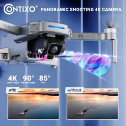 Contixo F28 Pro Foldable GPS Drone - 4K FHD Camera W GPS Control & Selfie Mode - Brushless Motor - With Carrying Case 13 Contixo F28 Pro Foldable GPS Drone - 4K FHD Camera W GPS Control & Selfie Mode - Brushless Motor - With Carrying Case -Toy Store GUEST 331433ea df69 404d a3ac 869baca56d50
