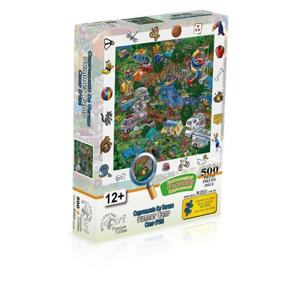 Wuundentoy Premium Edition: Summer Camp Jigsaw Puzzle - 500pc 4 Wuundentoy Premium Edition: Summer Camp Jigsaw Puzzle - 500pc - Image 2