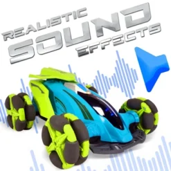 Contixo SC4 RC Car With 360° Rotating, Blue Smoke, One-Key Demonstration, Realistic Sounds & Lights, With 360° Rotating, Blue Smoke -Toy Store GUEST 34d02357 d06c 499d ac8d 1d2278224fcb