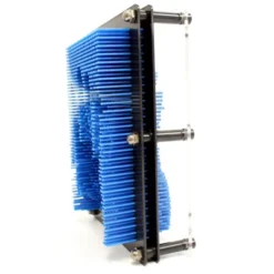 Insten 3D Pin Toy Art Impression Board, Dark Blue, 6 X 8 X 2 In