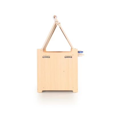 Guidecraft Kids' Desk To Easel Art Cart 7 Guidecraft Kids' Desk To Easel Art Cart - Image 5