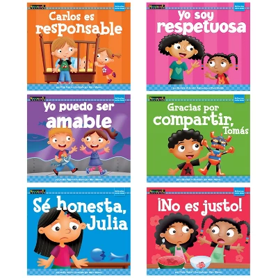 Newmark Learning MySELF Readers: I Get Along With Others, Small Book, Spanish, Set Of 6 3 Newmark Learning MySELF Readers: I Get Along With Others, Small Book, Spanish, Set Of 6