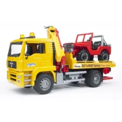 Bruder MAN TGA Tow Truck With Cross Country Vehicle -Toy Store GUEST 381ded2e bb3d 4926 864d 4d5ea5971b6a