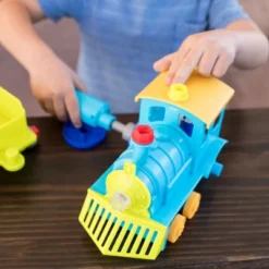 Educational Insights Design & Drill Train With Electric Drill Toy, 30 Pieces, STEM Toy, Ages 3+ -Toy Store GUEST 397bd61b 8a1d 4962 8920 ae49d42a8130