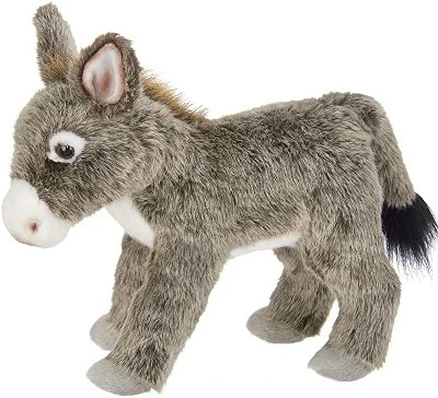 Bearington Pedro Plush Donkey Stuffed Animal, 12 Inches 3 Bearington Pedro Plush Donkey Stuffed Animal, 12 Inches