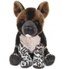 Wild Republic Cuddlekins African Wild Dog Pup Stuffed Animal, 12 Inches