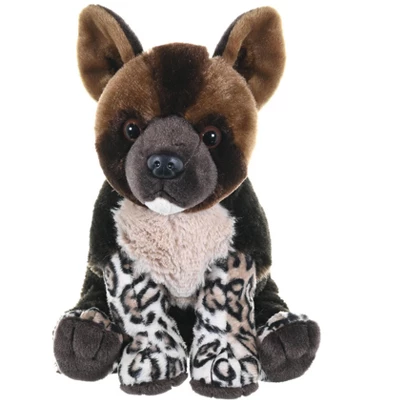 Wild Republic Cuddlekins African Wild Dog Pup Stuffed Animal, 12 Inches 3 Wild Republic Cuddlekins African Wild Dog Pup Stuffed Animal, 12 Inches