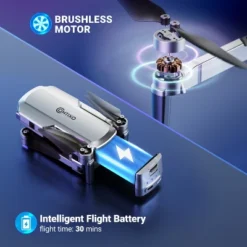 Contixo F28 Foldable GPS Drone - 2K FHD Camera With GPS Control And Selfie Mode - Follow Me, Way Point, & Orbit Mode -With Carrying Case -Toy Store GUEST 3b997b45 09a2 4643 b38c 687372c1b5c7