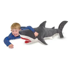 Melissa & Doug Giant Shark 3' Stuffed Animal -Toy Store GUEST 3c0152a3 edbd 4281 b15d 0a0c7f05ea3f