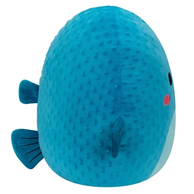 Squishmallows 16" Refalo The Blue Pufferfish Plush Toy 7 Squishmallows 16" Refalo The Blue Pufferfish Plush Toy - Image 5