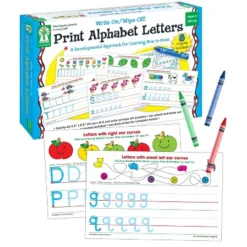Carson Dellosa Education Print Alphabet Letters Manipulative, Grade PK-1