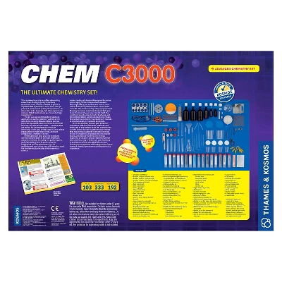 Thames & Kosmos Science Experiment Kit CHEM C3000 4 Thames & Kosmos Science Experiment Kit CHEM C3000 - Image 2