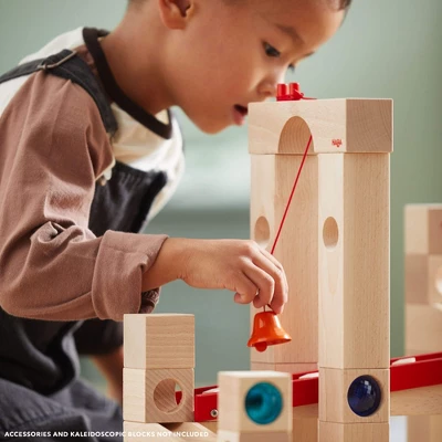 HABA Ball Track Large Basic Set - 42 Piece Wooden Marble Run For Beginner To Expert Architects(Made In Germany) 10 HABA Ball Track Large Basic Set - 42 Piece Wooden Marble Run For Beginner To Expert Architects(Made In Germany) - Image 8