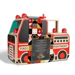 FAO Schwarz Rescue Responders Wooden Fire Station Playset - 21pcs -Toy Store GUEST 3f884ced b5f7 4881 9131 cb4a8e9e27c6