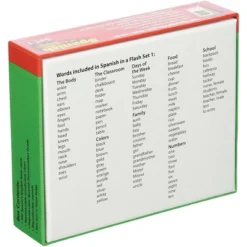 Edupress Spanish In A Flash Set 1