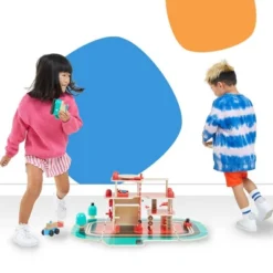 FAO Schwarz Rescue Responders Wooden Fire Station Playset - 21pcs -Toy Store GUEST 40361391 17ff 4c73 8d95 af99a6cf32b2