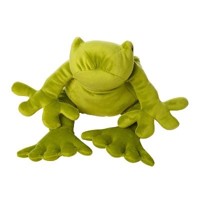 Manhattan Toy Velveteen Fidgety Frog Pond Life Toy Stuffed Animal, 14" 3 Manhattan Toy Velveteen Fidgety Frog Pond Life Toy Stuffed Animal, 14"