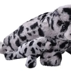 Wild Republic Mom & Baby Baby Harbor Seal Stuffed Animal, 12 Inches