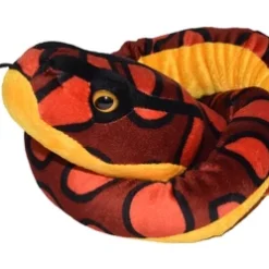 Wild Republic Plush Snake 54 Inches Rainbow Boa Stuffed Animal, 54 Inches