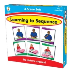 Carson Dellosa Education Learning To Sequence Games -Toy Store GUEST 43944c11 1798 4f4e bb95 c2953480b57c