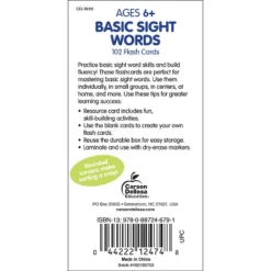 Carson Dellosa Education Basic Sight Words Flash Cards -Toy Store GUEST 43fc3026 a379 479f b558 e00782115546