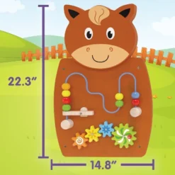 Learning Advantage Horse Activity Wall Panel