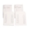 Hygloss Library Cards & Self-Adhesive Pockets Combo, White, 30 Each/60 Pieces Per Pack, 3 Packs