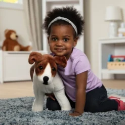 Melissa & Doug Giant Jack Russell Terrier - Lifelike Stuffed Animal Dog (over 12 Inches Tall) -Toy Store GUEST 44933f1a 7d5d 4e98 bdf1 4915de80630c