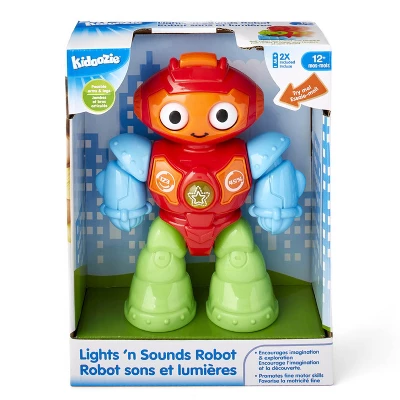 Kidoozie Lights N Sounds Robot, Engages Imagination And Fine Motor Skills, 12 Months And Up 3 Kidoozie Lights N Sounds Robot, Engages Imagination And Fine Motor Skills, 12 Months And Up