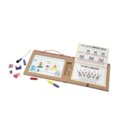 Melissa & Doug Natural Play: Play, Draw, Create Reusable Drawing & Magnet Kit - Princesses (54 Magnets, 5 Dry-Erase Markers) -Toy Store GUEST 46074fcf bac1 4889 a480 263327c8d817