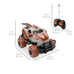 Best Choice Products Set Of 2 1/43 Scale 27MHz Toy Dinosaur RC Cars W/ 2 Controllers, 9mph Max Speed -Toy Store GUEST 46c6b47b 4024 4947 8237 04cc6d134336