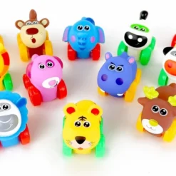 Big Mo's Toys Soft Animal Baby Cars - 12 Pack