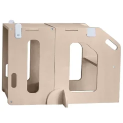 Busy Kids 2-in-1 Kitchen Tower & Kids Art Desk - Natural -Toy Store GUEST 4851a59c 38e5 4d03 9fb5 8c0f87e2b94c