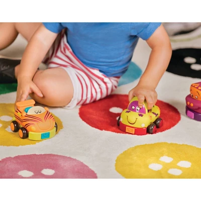 B. Toys 4 Pull-Back Toy Vehicles - Wheeee-ls! 4 B. Toys 4 Pull-Back Toy Vehicles - Wheeee-ls! - Image 2