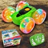 Contixo Remote Control Car SC3 -Stunt Car Toy, 4WD Double Sided 360° Rotating RC -Green -Toy Store GUEST 4b3b5ee0 c06d 4cc7 80b2 323cf8cedb2c