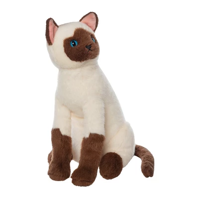 Manhattan Toy Imaginaries Siamese Cat 13.5" Children's Picture Book Stuffed Animal Companion 4 Manhattan Toy Imaginaries Siamese Cat 13.5" Children's Picture Book Stuffed Animal Companion - Image 2